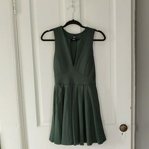 Windsor green skater dress